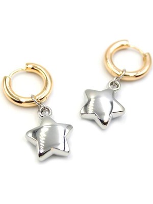 Yıldız Küpe - Gümüş