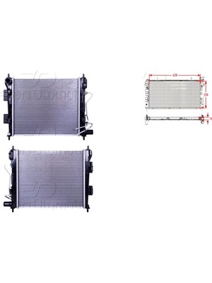 Su Radyatörü Brazing At – 25310-B9050 Wisco – Hyundai I10 2 (Ba) 1.0-1.2 13 ve Sonrası Uyumlu