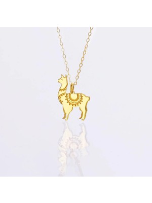 Deve 14 Ayar Altın Kolye
