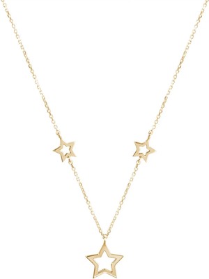 Yıldız 14 Ayar Altın Kolye