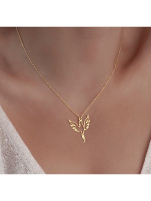 Anka 14 Ayar Altın Kolye