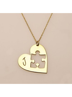 Puzzle 14 Ayar Altın Kolye