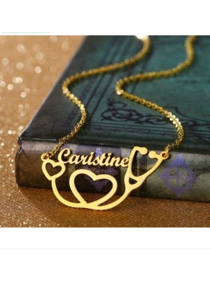 Steteskop 14 Ayar Altın Kolye