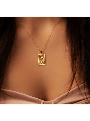 Dans 14 Ayar Altın Kolye