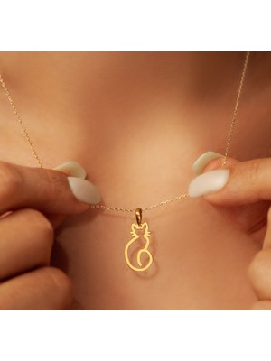 Doğa 14 Ayar Altın Kolye