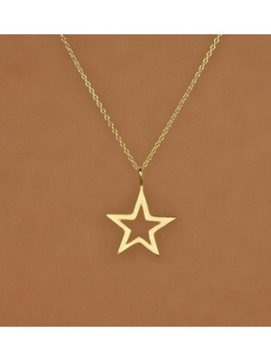 Yıldız 14 Ayar Altın Kolye