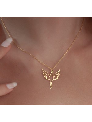 Anka 14 Ayar Altın Kolye