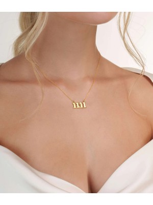 Aşkın Saati 14 Ayar Altın Kolye