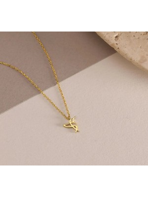 Kuş 14 Ayar Altın Kolye