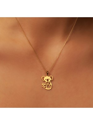 Koala 14 Ayar Altın Kolye