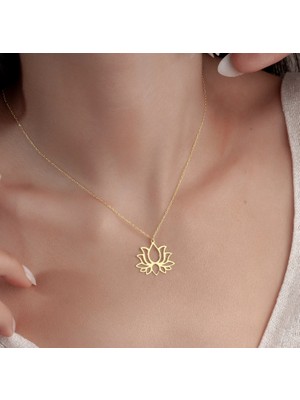 Deniz Kabuğu 14 Ayar Altın Kolye