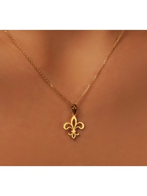 Çiçek 14 Ayar Altın Kolye