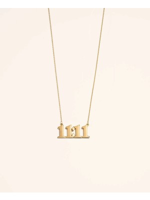 Aşkın Saati 14 Ayar Altın Kolye