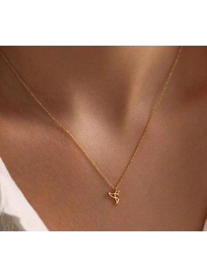 Kuş 14 Ayar Altın Kolye