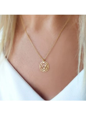 Kök Çakra 14 Ayar Altın Kolye