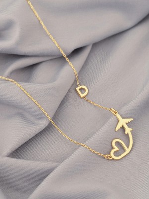 Sana Giden Yol 14 Ayar Altın Kolye