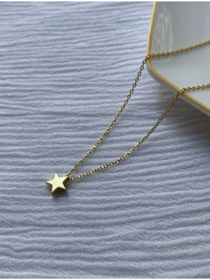 Yıldız 14 Ayar Altın Kolye
