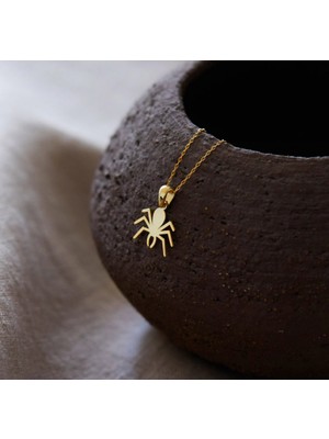 Akrep 14 Ayar Altın Kolye