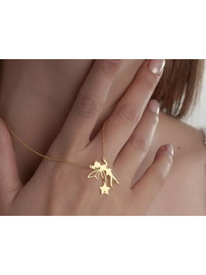 Peri 14 Ayar Altın Kolye