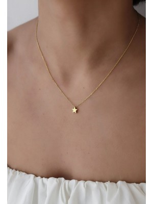 Yıldız 14 Ayar Altın Kolye