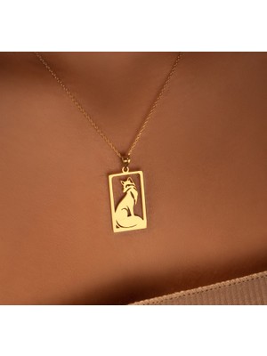 Asena 14 Ayar Altın Kolye