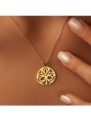 Şans Tılsımı 14 Ayar Altın Kolye