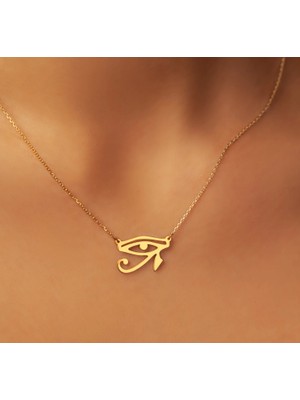 Horosun Gözü 14 Ayar Altın Kolye