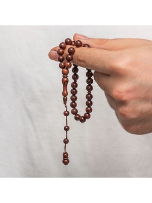 Kuka Yuvarlak Kesim 925 Ayar Gümüş Tesbih