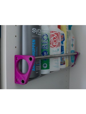 BYR Ø<50MM Raf Deliklerine Takılan Şişe Saklama Yeri (Plastik Aparattır!!!)