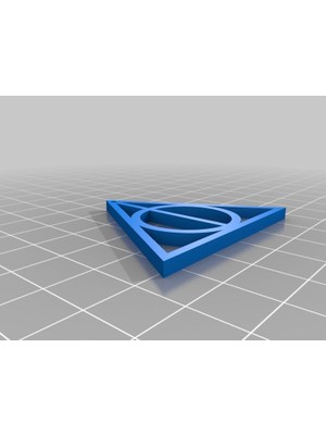 BYR Harry Potter Sembolü Küpe (Plastik Aparattır!!!)