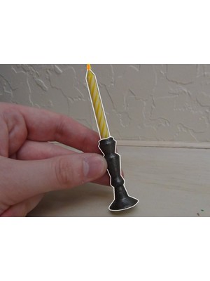 BYR Doğum Günü Mum Çubuğu! (Plastik Aparattır!!!)