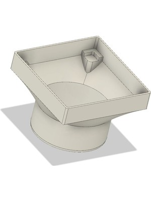 BYR Yer Sifonu, 130X130 Mm, Boru Bağlantı Çapı 100 mm (Plastik Aparattır!!!)