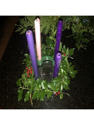 BYR Advent Çelengi (Plastik Aparattır!!!)