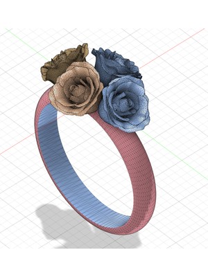 BYR Gül Yüzük (Plastik Aparattır!!!)