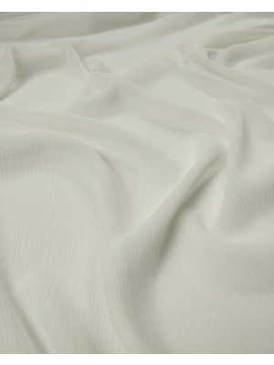 Krem Renkte Kırinkıl Şifon En: 140