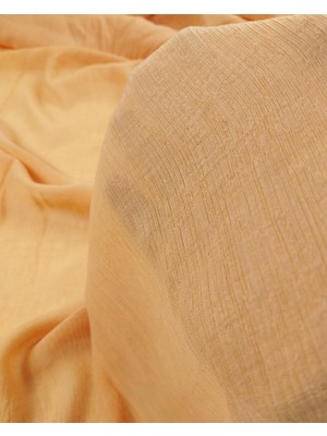 Turuncu Renkte Bürümcüklü Viskon (En  135 cm x Boy  250 Cm)