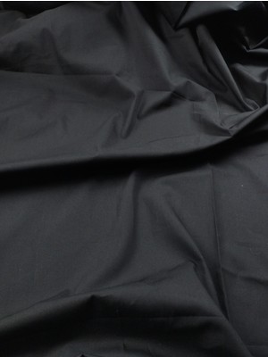 Siyah Renkte Poplin Benzeri Dokuma (En  150 cm x Boy  240 Cm)