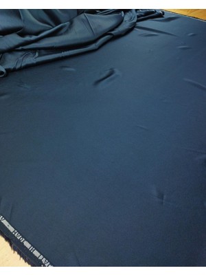 Lacivert Renkte Saten (En 125 cm x Boy 120 Cm)
