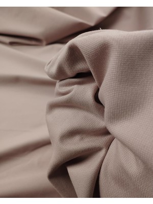 Pastel Açık Pembe Renkte Ince Fitilli Kadifeen: 140 cm