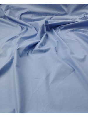 Açık Mavi Renkte Poplin En: 145