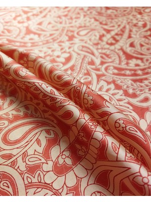 Krem Nar Çiçeği Renklerde Floş Vual (En  150 cm x Boy 270 Cm)