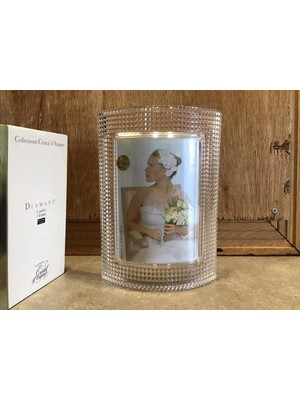 Dış Bükey Kristal Şeffaf Çerçeve Crystal 10X15CM 1 Adet