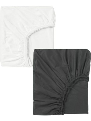 North Online 2 Adet 70 x 120 x 20 cm Lastikli Penye Kumaş Bebek Çarşafı