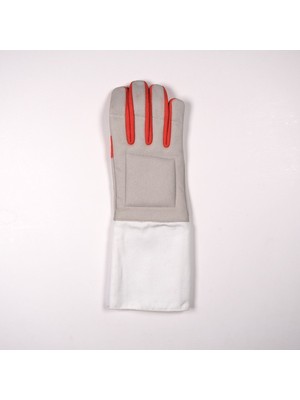 Serenity Haven Epe ve Flöre Branşlı Kırmızı Düz Sağ Eldiven 6 Numara