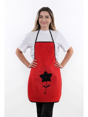 Sevilya Wellsoft Ikili Paket Nakışlı Su Geçirmez Mutfak Önlüğü