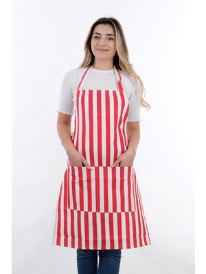 Sevilya Sweet 3lü Set Ayarlanabilir Askılı Mutfak Önlüğü Seti (ELDİVEN, TUTACAK)