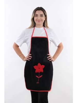 Sevilya Wellsoft Nakışlı Su Geçirmez Mutfak Önlüğü