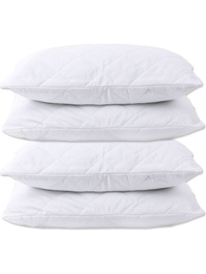 Sevilya Kapitone Yastık Koruyucu Yastık Alezi 4'lü Paket