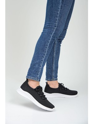 Qramed Orthopedix Kadın Sneakers Triko Spor Ayakkabı QR25300