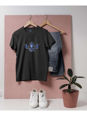 Bahriyeli Collection Oversize Denizci Çapası / Elmas / Anchor Tasarım T-Shirt